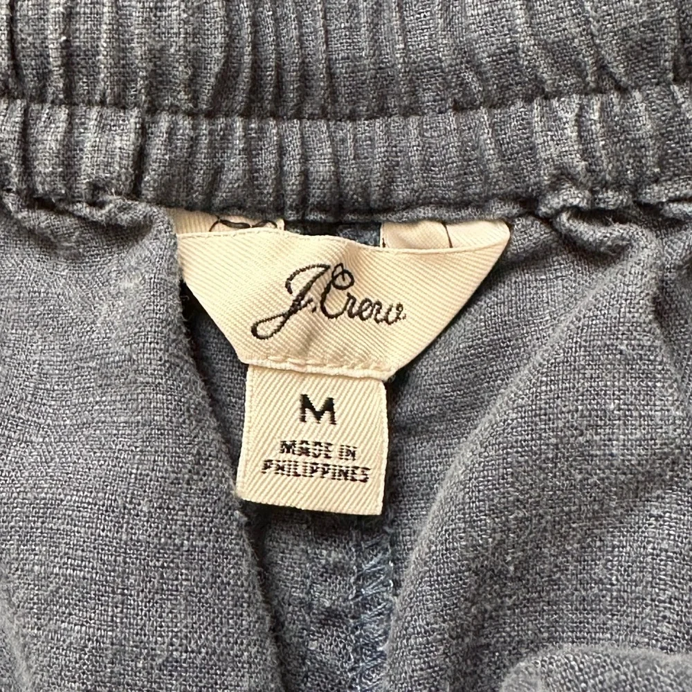 J. Crew seaside pant in linen blend (Size M) - Picture 3 of 5
